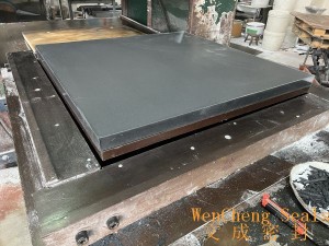 OEM Large size Black PTFE  Molded  sheet