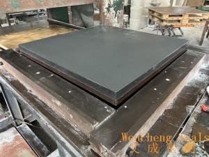 OEM Large size Black PTFE  Molded  sheet