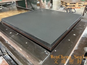 OEM Large size Black PTFE  Molded  sheet