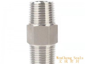 Stainless Steel Double External Thread Joint