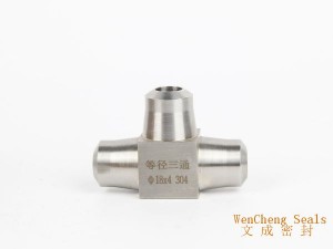 Stainless Steel Butt Welding Equal Diameter Tee